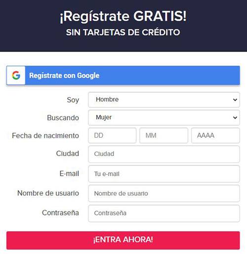 El proceso de registro en AmigosconRoce.com es sencillo y directo, facilitando a los nuevos usuarios unirse a la comunidad rápidamente